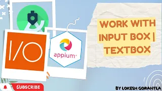 Part 12 Enter value into Inputbox Field Textbox Field by Appium With WebDriverIO Javascript