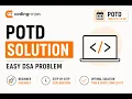 Coding Ninjas Code360 POTD Step-by-Step C Solution
