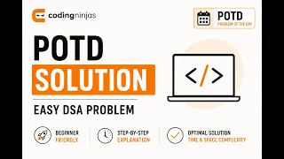 Coding Ninjas Code360 POTD Step-by-Step C Solution