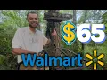 How To Hang The CHEAPEST Tree Stand From Walmart