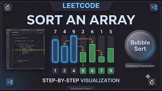 Bubble Sort Step-by-Step Animation C Programming