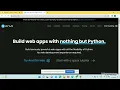 BMI calculator web app using ONLY python