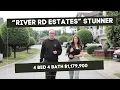 Stunning home in gated River Road Estates Call 604-828-7653 for a private viewing