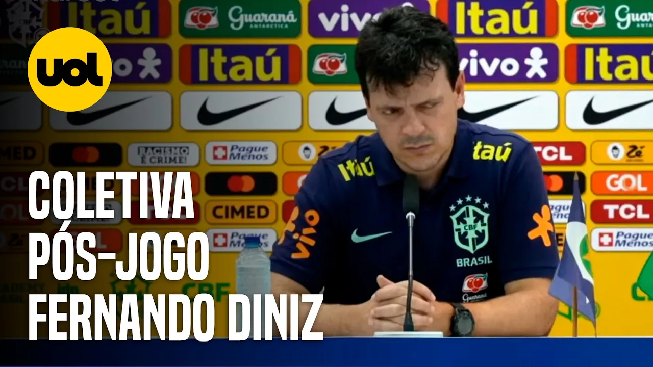 DINIZ REPROVA PIPOCA ARREMESSADA EM NEYMAR: 'É ATÉ DESRESPEITO' | COLETIVA