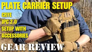 Setting up my plate carrier Crye JPC 2 0 with accessories