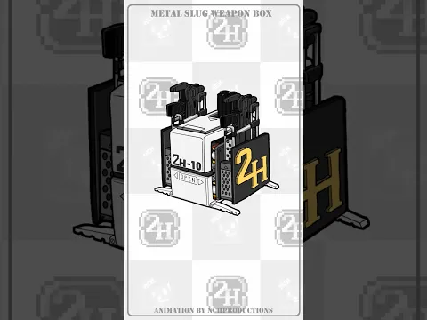 Metal Slug item box [ Iron Lizard] [2 MachineGuns] [Zentetsu Sword] [Stone]
