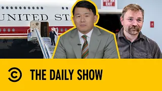 trump switches back to older air force one amid security concerns the daily show