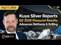 Kuya Silver Reports Q2 2026 Financial Results Advances Bethania Drilling Kuya Silver