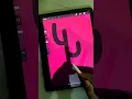 Draw a desert landscape easily in procreate
