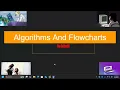 Algorithms Flowchart Easy explanation using Hindi language