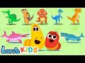 Download Lagu [NEW] IN THE DINOSAUR WORLDㅣDinosaur songㅣNursery Rhymes For KidsㅣLarva Kids Song
