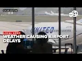 Weather delays and cancellations snarl flights at Charleston International Airport