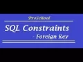 16 SQL Constraints FOREIGN KEY