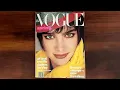 Vogue February 1986 Brooke Shields Kris Kristofferson Paulina Porizkova ASMR Magazine Flip Thru