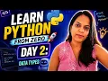Python Data Types for Beginners Day 2