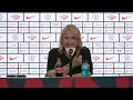 USWNT Head Coach EMMA HAYES postgame Team USA beat Brazil in friendly