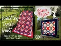 How to Make a Walking Trails Quilt Simple Strip Piecing Many Layouts Fast Baby Quilt Free