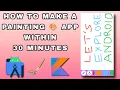 Make a Paint App for Android Full Tutorial Android Studio Projects Kotlin Hindi