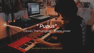 Download Pupus - Dewa/Pamungkas Vibe ( Piano cover + lirik + MIDI ) MP3