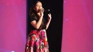 نسم علينا الهوى   هبة بلمقادم   الحلقة المباشرة الأولى   برنامج النجم الصغير دندنها