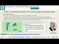 ESB Webinar Seris - No 8