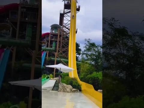 Exciting and fun high-speed slides#waterslide  #waterpark  # Fiberglass slide