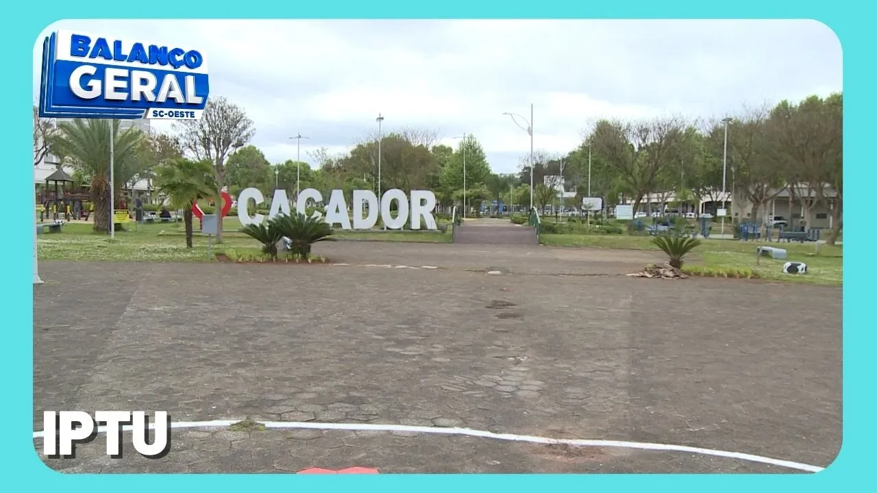 Carnês do IPTU estão disponíveis no App Caçador digital e no site da prefeitura