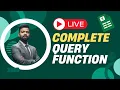 QUERY Function in Google Sheets Complete Guide Data Analyst Advanced Tutorial