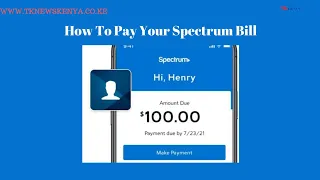 How To Pay Your Spectrum Bill Online Mobile Call
