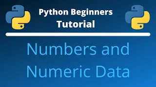 Python Beginners Tutorial Numbers - Integers and Floats