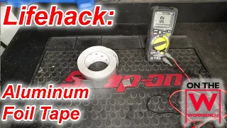 How To Use Foil Tape For Ductwork-Tutorial. 