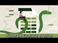 Automate Excel using Python Working With Excel Using Python