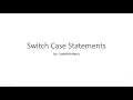 Switch Case Control Statements In C C Tutorial In Hindi