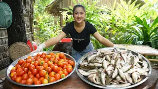 Yummy fish with tomato cooking | Delcious braised fish recipes