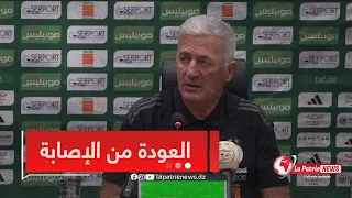 National Coach Vladimir Petkovic Player Abdellahi Has Recently Returned From Injury And His Rol 