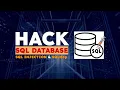Hack SQL Database Using SQL Injection and Brute Force with SQLMap Authentication Bypass