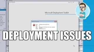 Fixing VBScript and BCDBootEx Errors in MDT