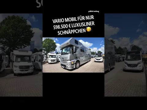 Vario Mobil fuΜr NUR 598.500 β¬ Luxusliner SchnaΜppchen π₯³ #wohnmobil #vanlife #camping #werbung