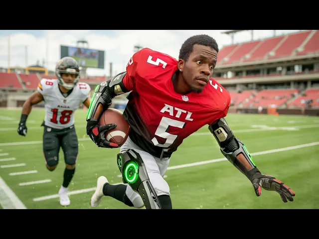 I 1v1'd NFL Players With A Exo Skeleton