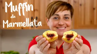 MUFFIN SOFFICI ALLA MARMELLATA Ricetta Facile - Fatto in Casa da Benedetta