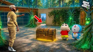 Franklin & Shinchan Saved Los Santos From 1,000,000 Ghost Trees #prashugamer #doremon #shinchan