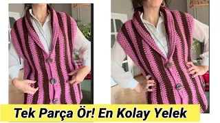 Kadın/ Erkek için En Kolay Yelek