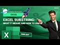 Excel Substring What it Means and How to Use it