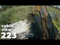Download Lagu Lots Of Mud And Water - Beaver Dam Removal With Excavator No.223 - Cabin View