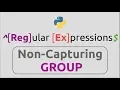 RegEx in Python Part-15 Non-Capturing Groups