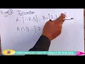 Sets Union Intersection - Mathematics Lecture 3 Class 7th