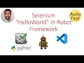 How to Run Selenium Hello World Using Robot and VS Code