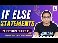 Nested if-else Statement in Python Conditional Statements Python Tutorial By LearnAt