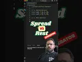 Spread vs Rest Operator in JavaScript