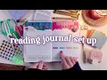 2026 READING JOURNAL SET UP spreads trackers ideas for book lovers